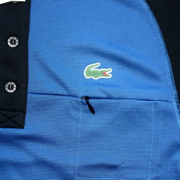 Lacoste Sport Polo Shirt Blue Men's XS New - Picture 7 of 8